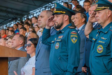 В Оренбурге стартовал чемпионат и первенство МЧС России по пожарно-спасательному спорту